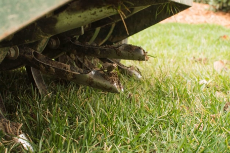 close up shot of an aeration machine